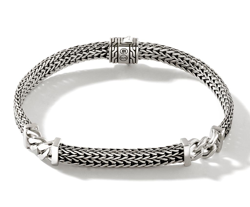 Rata Silver Station Bracelet